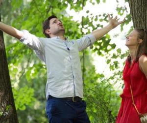 Na dobre i na złe odc. 573. Adam Krajewski (Grzegorz Daukszewicz), Roma (Marta Juras)