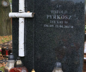 Grób Witolda Pyrkosza 