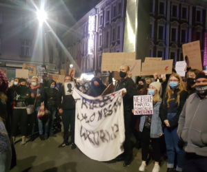 Protest kobiet w Sosnowcu 