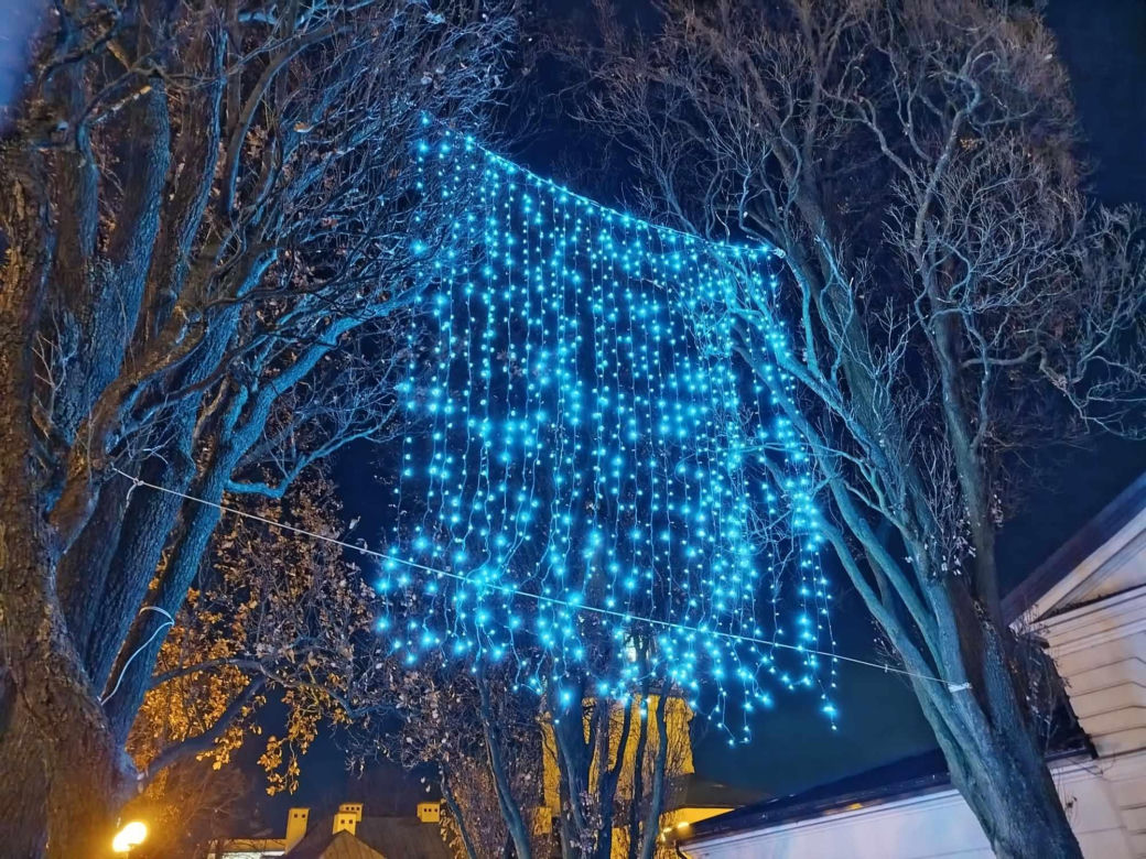 Iluminacje świąteczne w Siedlcach będzie można podziwiać co najmniej do 6 stycznia