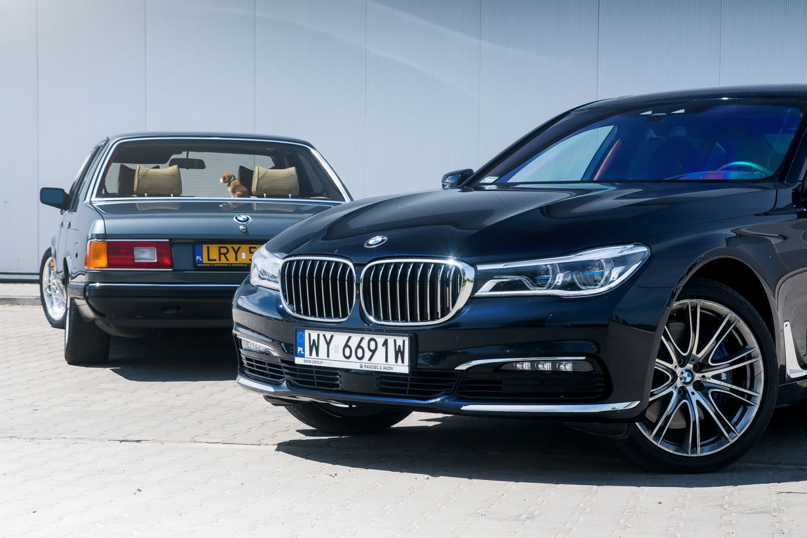 BMW 750Ld xDrive G12 & BMW 745i E23