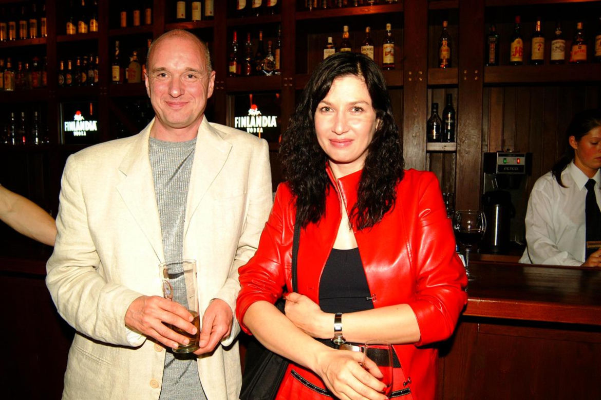 Grażyna Wolszczak i Cezary Harasimowicz, rok 2002