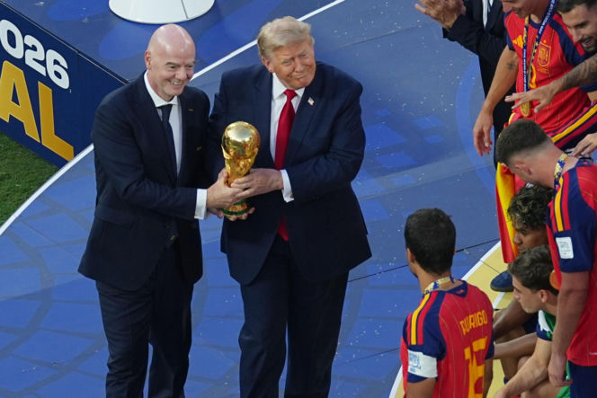 Donald Trump po finale MŚ 2026