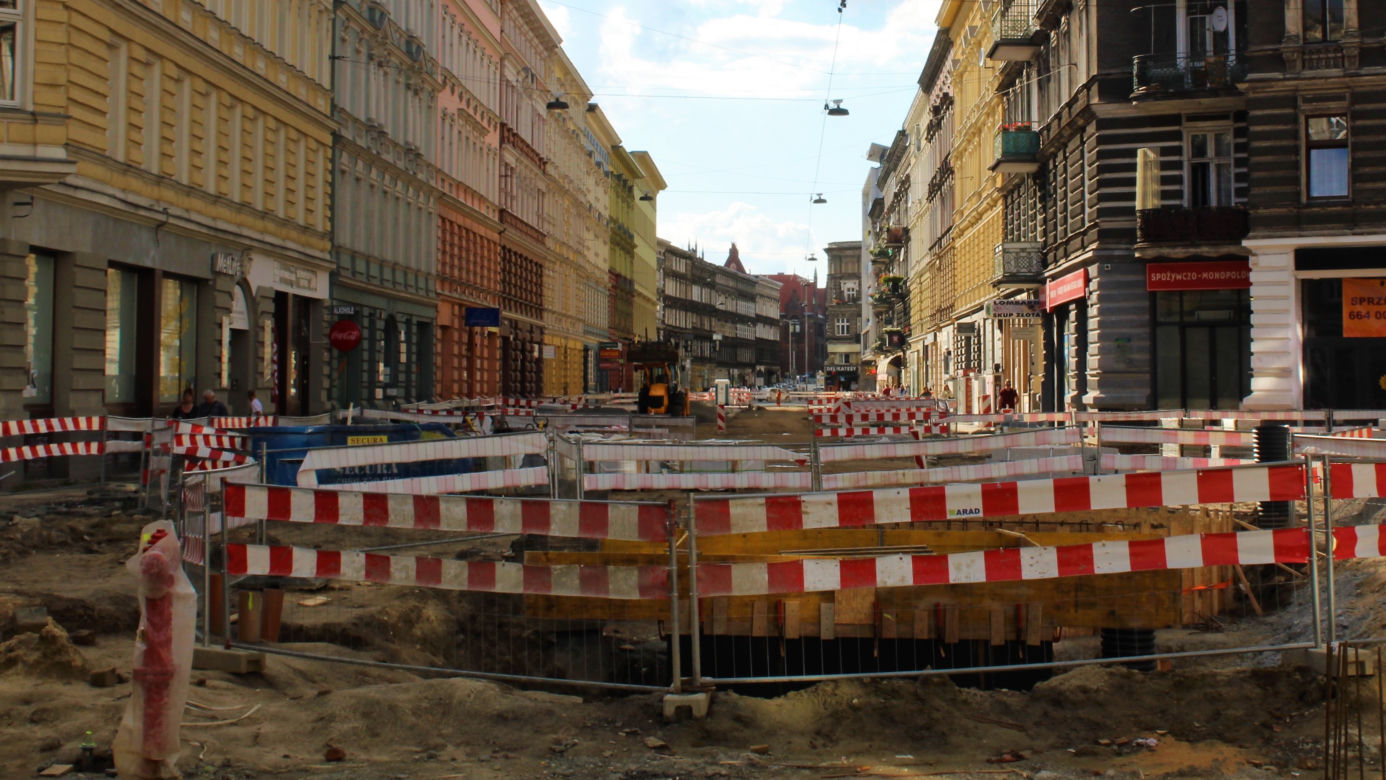Remont ulicy Jagiellońskiej
