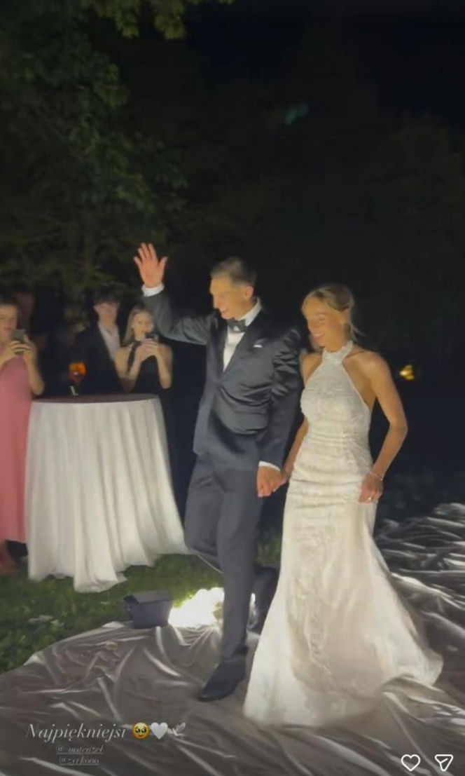Maria Stenzel i Mateusz Żyro wzięli ślub