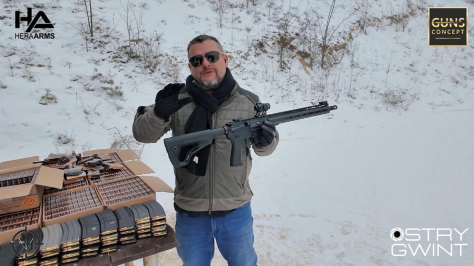 Test karabinka ARES od Hera Arms & Guns Concept