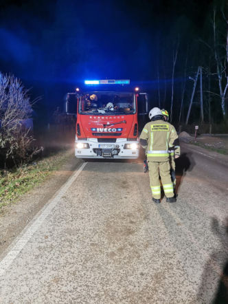 Pijany 19-latek rozbił Mercedesa w Adamowie