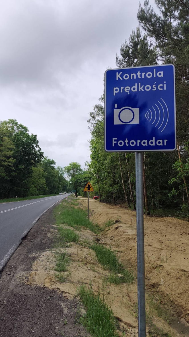 Nowoczesny fotoradar został zamontowany na DK63 w Mościbrodach