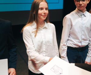 Najzdolniejsi uczniowie odebrali stypendia Prezydenta Miasta Siedlce