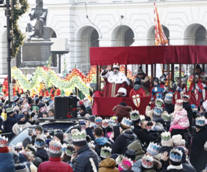 Karol i Marta Nawroccy na Orszaku Trzech Króli