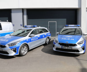 Nowe radiowozy policjantów z województwa kujawsko-pomorskiego